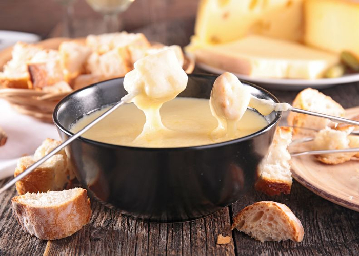 Fondue Savoyarde con Boletus