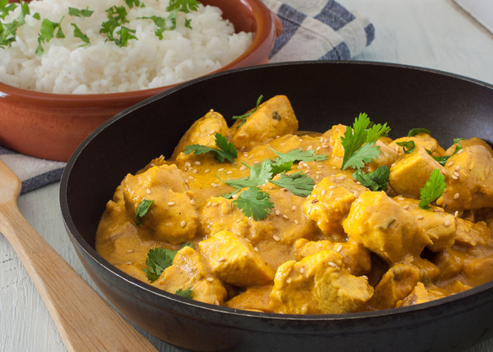 curry de pollo